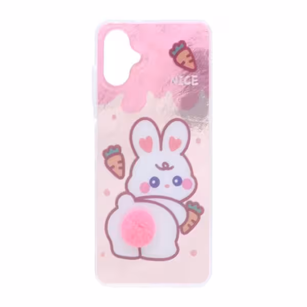 قاب اطلسی عروسکی دم برجسته Samsung Galaxy A06 – کد5395