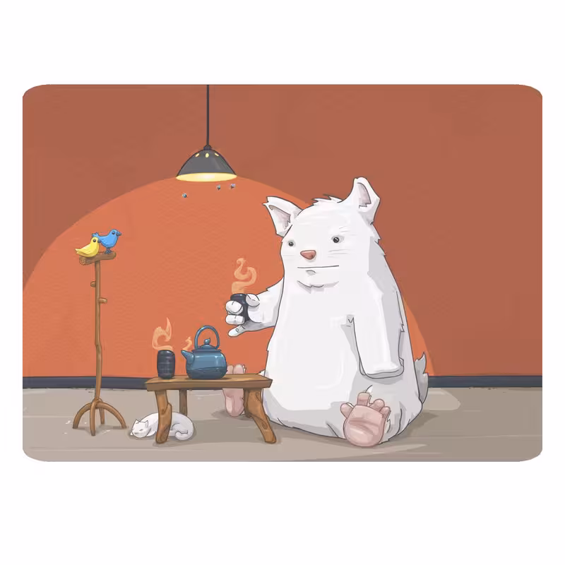 پد موس - پد ماوس  مدل گربه کد 611 BBB