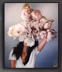 آرامش یک زن