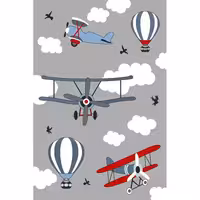 فرش ساوین کد 8026 نقره ای روشن