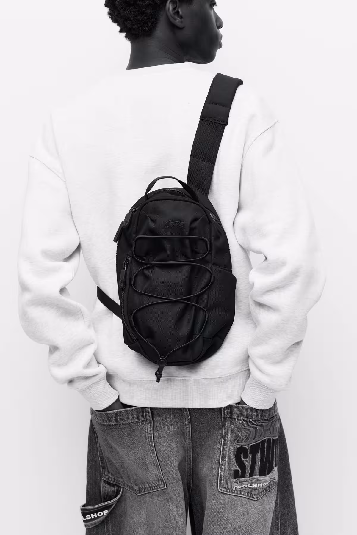 کیف کمری آویز صلیب فنی اورجینال Pull & Bear
