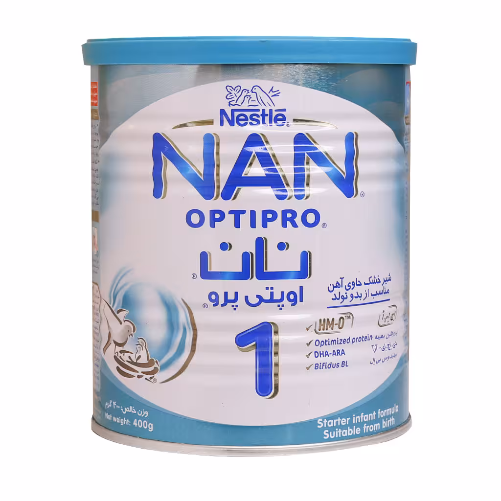شیر خشک نان 1 اوپتی پرو نستله مناسب نوزادان 0 تا 6 ماه 400 گرم