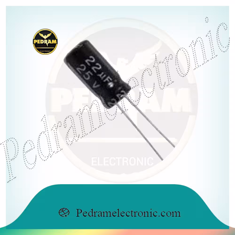 خازن22MF 25V