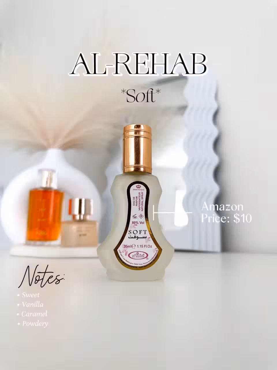 ادکلن سافت soft برند الرحاب امارات 35میل