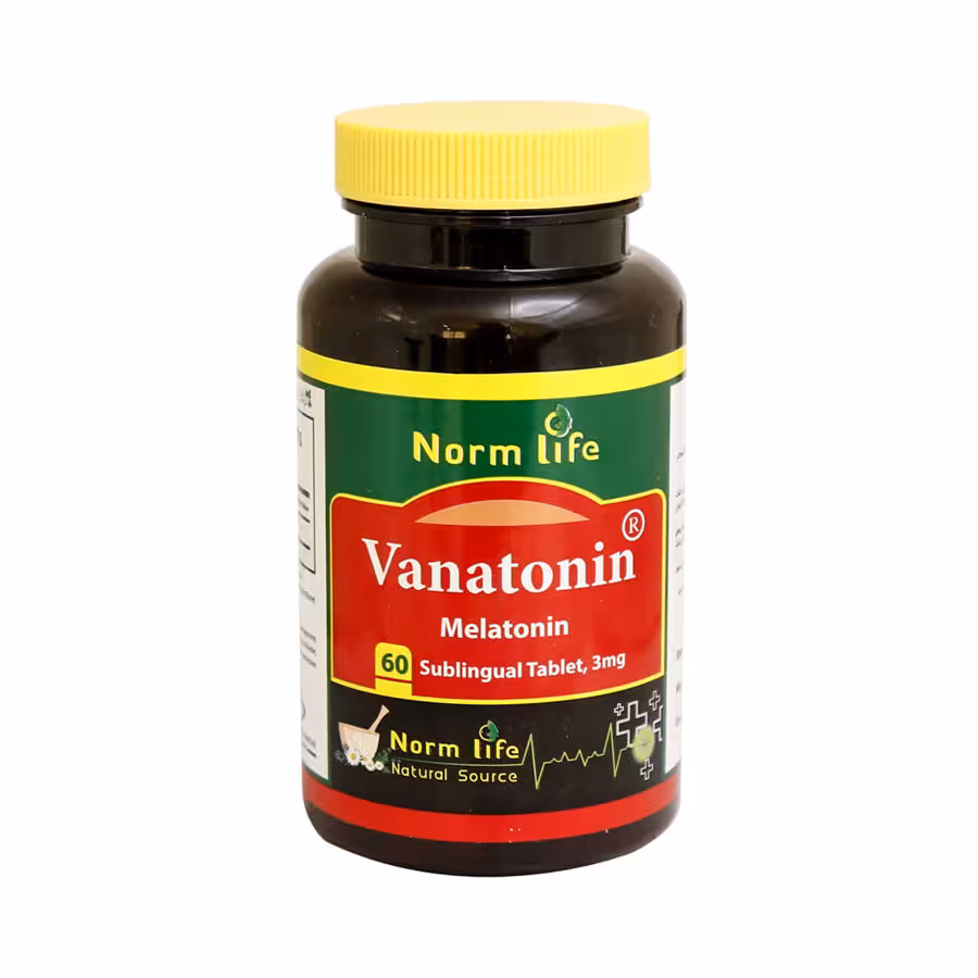 قرص زیر زبانی واناتونین ملاتونین 3 میلی گرم نورم لایف