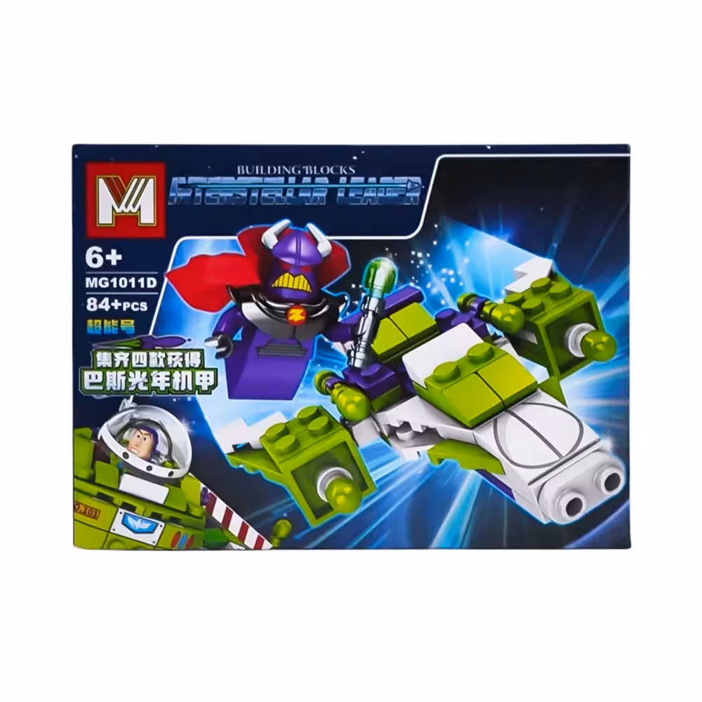 لگو کینگ سوک و فضاپیما 84 قطعه کد NO.MG1011D