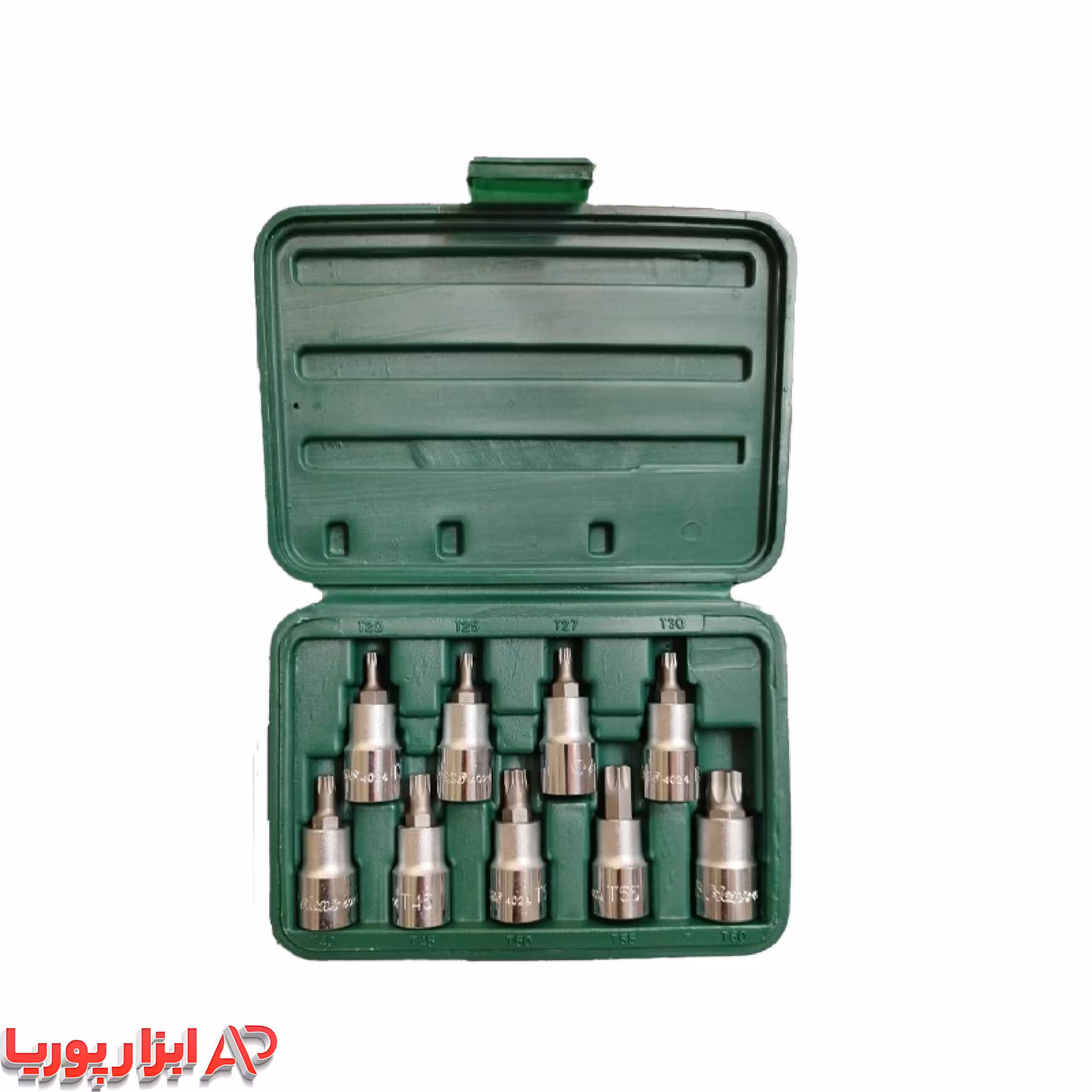 ست بکس و آچار بکس هنس مدل 46024-9 شامل 9 پارچه