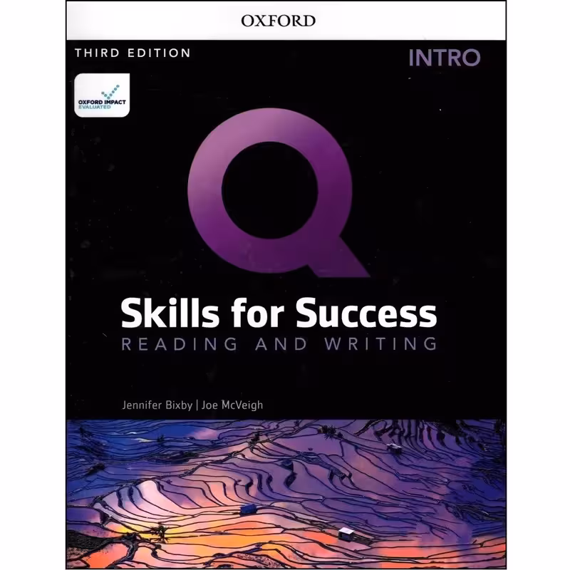 کتاب Q Skills for Success 3rd Edition Reading and Writing Intro اثر Joe McVeigh and Jennifer Bixby انتشارات Oxford کد M10251