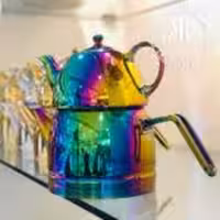 OBERON ابرون  کتری قوری لوله ای هفت رنگ  SC-416