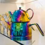 OBERON ابرون  کتری قوری لوله ای هفت رنگ  SC-416