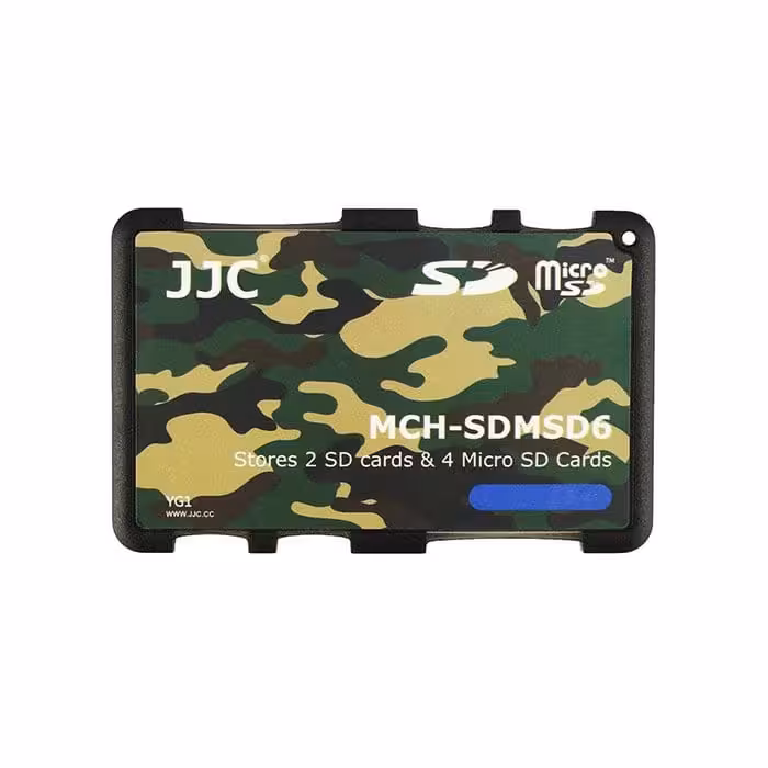 کیس کارتی محافظ حافظه جی جی سی مدل MCH-SDMSD6YG