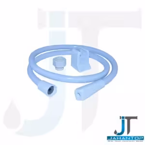 شیلنگ توالت پلاستیک سفید میراب