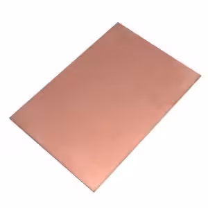 فیبر مدار چاپی خام استخوانی 9.5×15.5