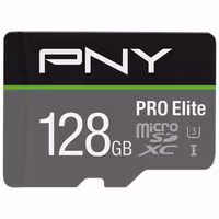 کارت حافظه MicroSD PNY با کلاس C10 و ظرفیت 128 گیگابایت