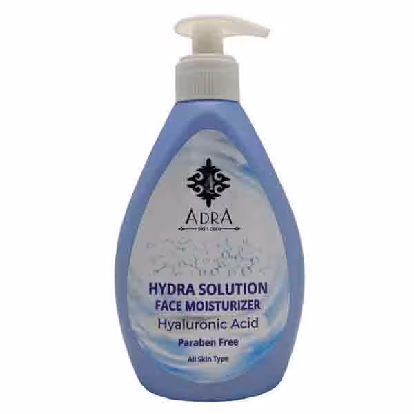 کرم آبرسان آدرا هیالورونیک اسید پمپی 300میل