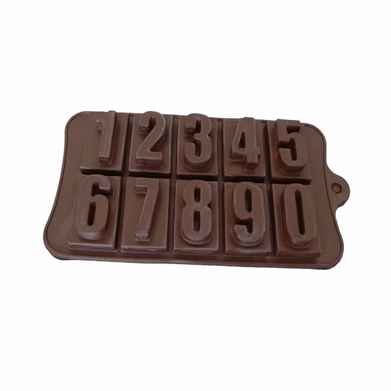 قالب سیلیکونی مدل اعداد 10 خانه