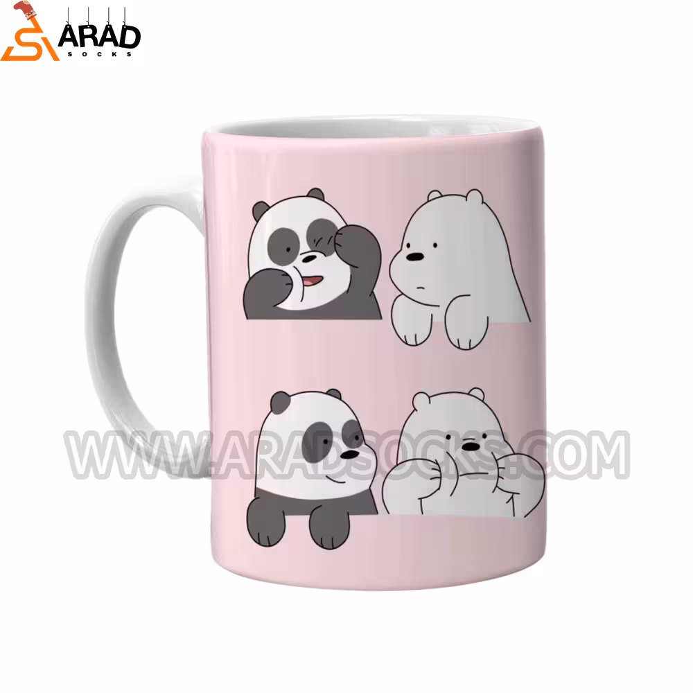 ماگ طرح خرس های کله فندقی