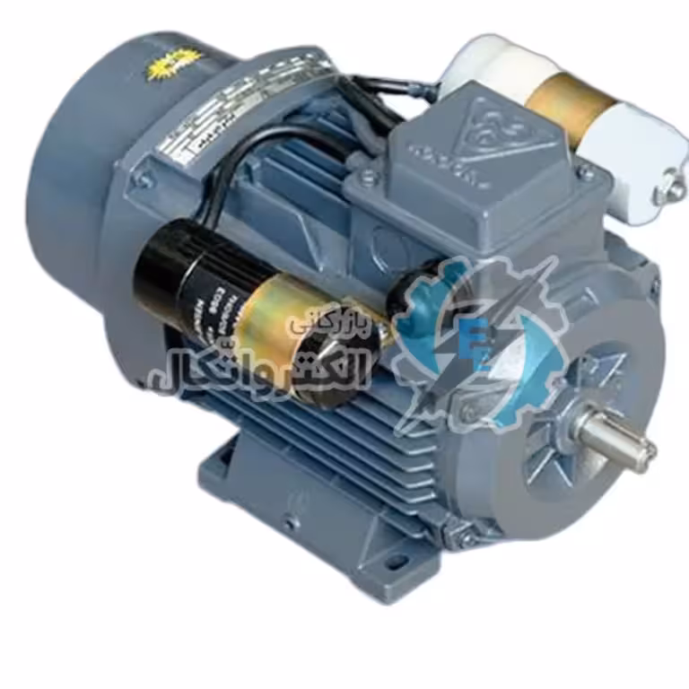 الکتروموتور تک فاز کلاچ دار آلومینیومی 0.37kw