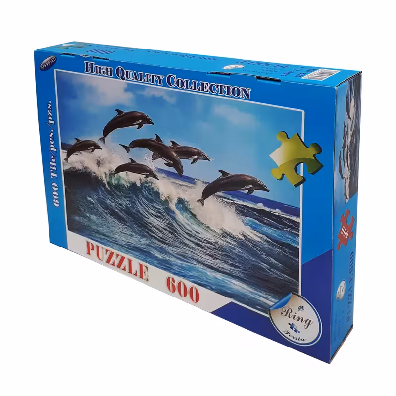 پازل 600 تکه ای طرح دلفین