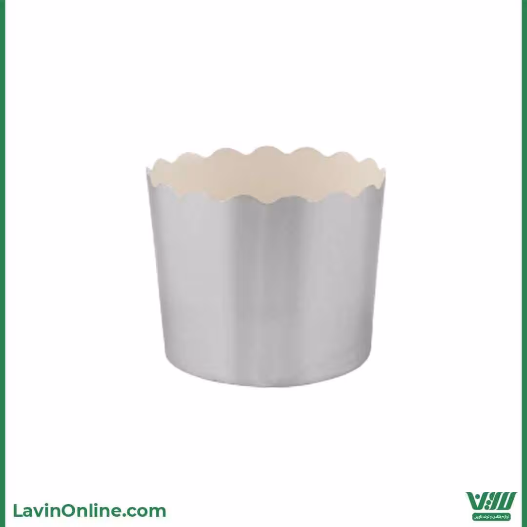 کپسول مافین لیزری نقره ای