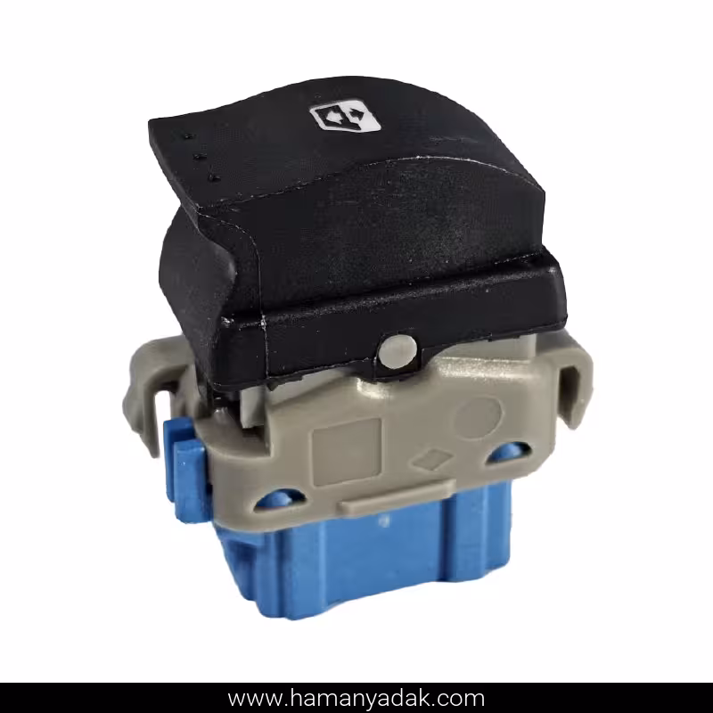 کلید شیشه بالابر مگان نور آبی برند NOVAK