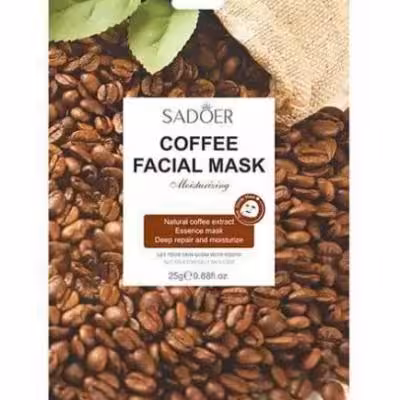 ماسک صورت ورقه ای قهوه سادور