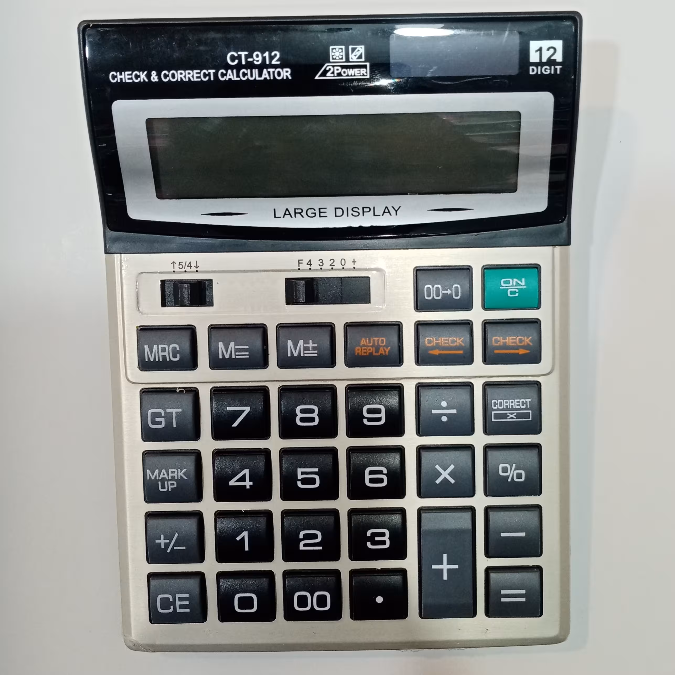 ماشین حساب رومیزی بزرگ مدل CT 912