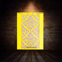 شابلون استنسیل ابعاد 35*25 کد HND 276