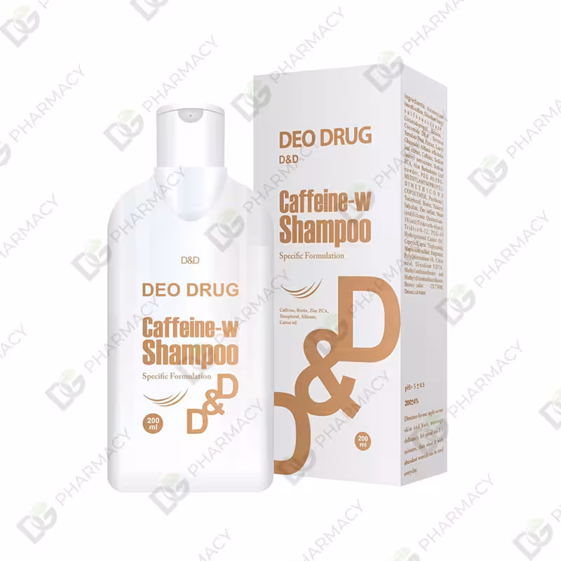 شامپو مو دئو دراگ مدل کافئین دیجی فارماسی