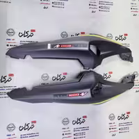 قاب ( کاور ) دمی عقب زیر زین موتور اپاچی 200 جدید نیوفیس طوسی مدادی اصلی (جفتی)