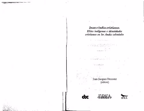 خرید و دانلود نسخه کامل کتاب La perpetuidad traducida: el &quot;debate&quot; al Taki Unquy y una rebelión comunera peruana