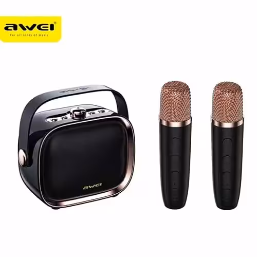 اسپیکر بلوتوث اوی Awei Y889 Karaoke Speaker توان 10 وات با میکروفون