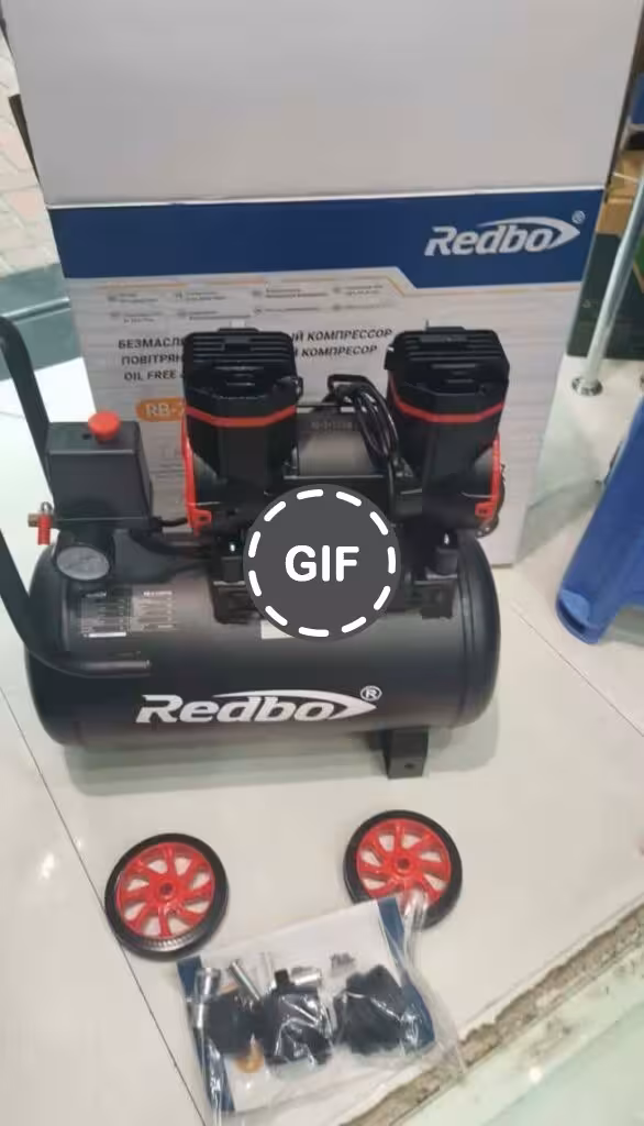 کمپرسور باد 25 لیتری سایلنت ردبو