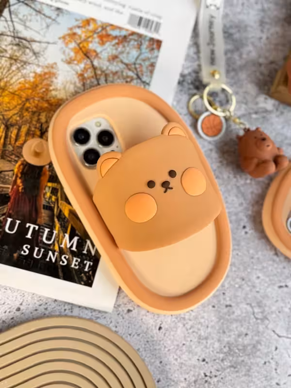 قاب دمپایی خرسی Teddy slippers