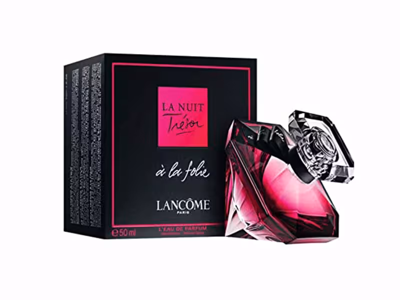 ادکلن زنانه لانکوم لا نویت ترزور ای لا فولی Lancome La Nuit Tresor a la Folie