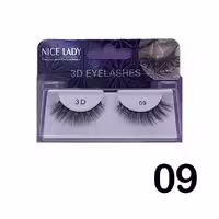 مژه جفتی 3D نایس لیدی شماره 09