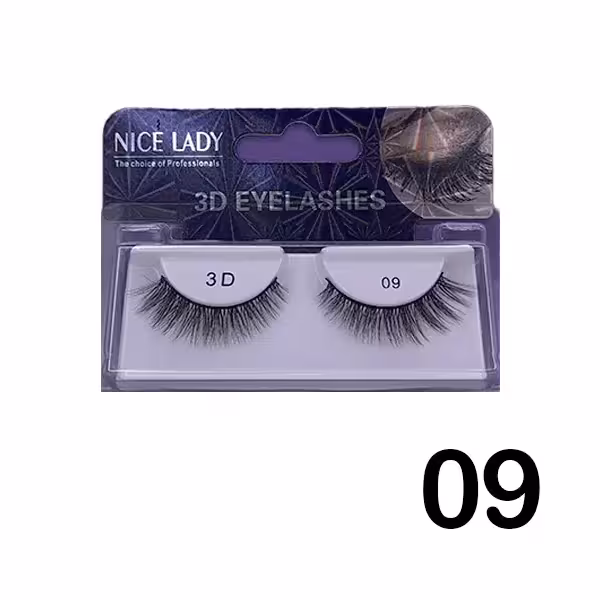 مژه جفتی 3D نایس لیدی شماره 09
