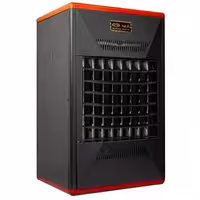 هیتر گازی آذر تهویه مدل A650 فن دار دو دور ظرفیت 1000 تا 1200 متر مکعب