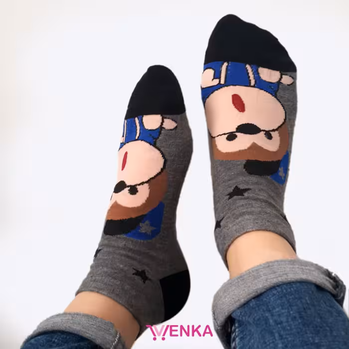 جوراب مچی طرح 642