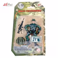 اکشن فیگور سرباز کوچک با تجهیزات نظامی برند ام اند سی