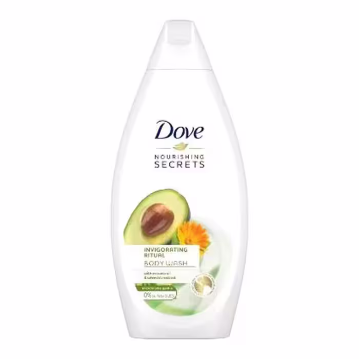 شامپو بدن روغن آووکادو و عصاره کالاندولا داو بدون سولفات حجم 500ml