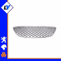 جلوپنجره زنبوری کروم تیبا