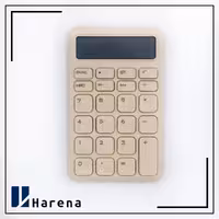 ماشین حساب کد 803 رنگ کرم