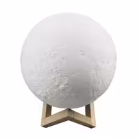 چراغ خواب طرح کره ماه مدل 3D Moon Lamp