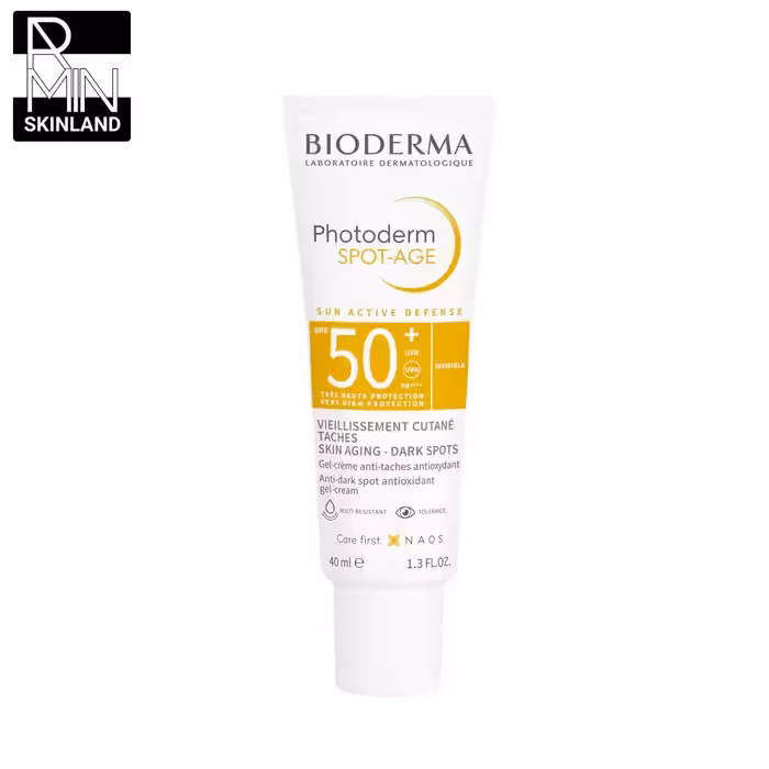 ژل کرم ضد آفتاب ضد لک بایودرما مدل Spot-Age Photoderm حجم 40ml