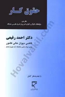 حقوق کار (دفتر دوم)
