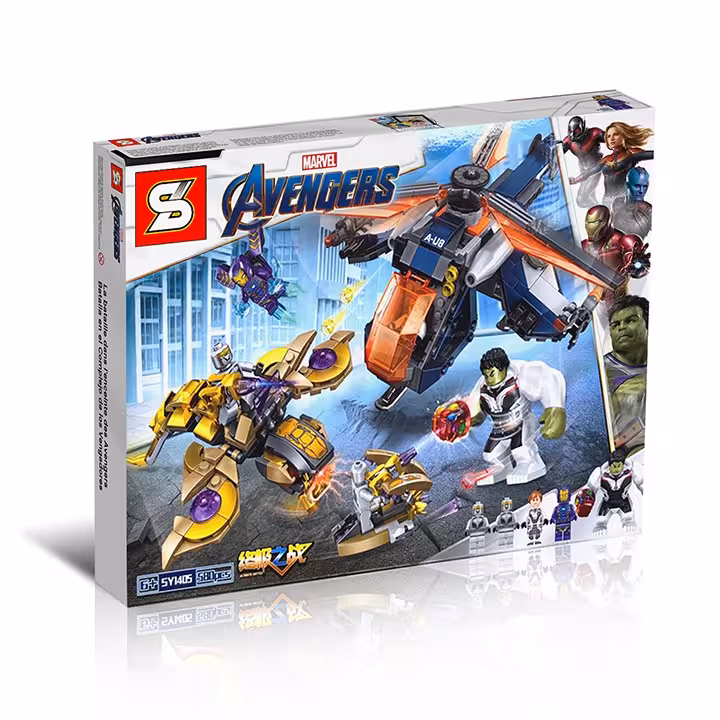 لگو اونجرز و سقوط هلیکوپتر هالک