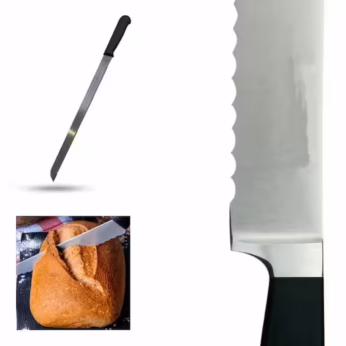 چاقو برش دندانه درشت 36 سانت باریک اشنایدر آلمانی