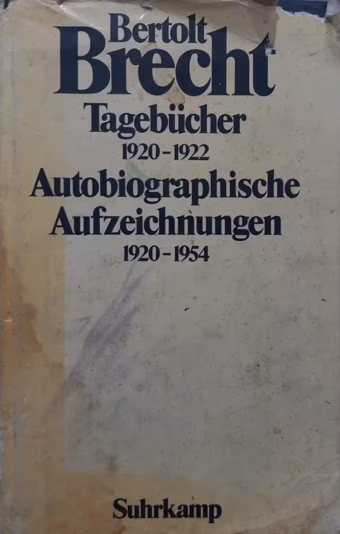 Tagebücher 1920 - 1922 / Autobiographische Aufzeichnungen 1920 - 1954