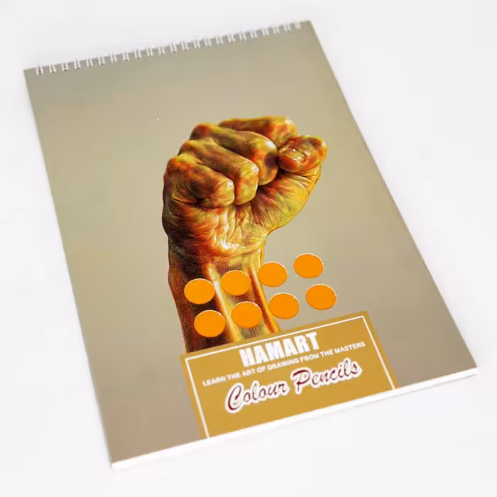 دفترطراحیA4سری مدادرنگی همیشه